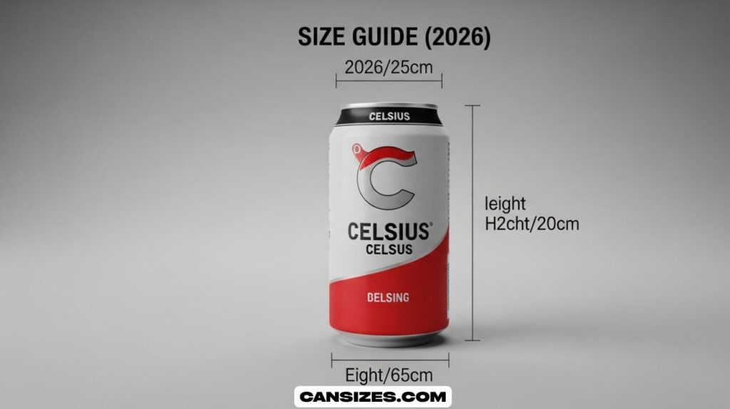 Celsius Can Dimensions