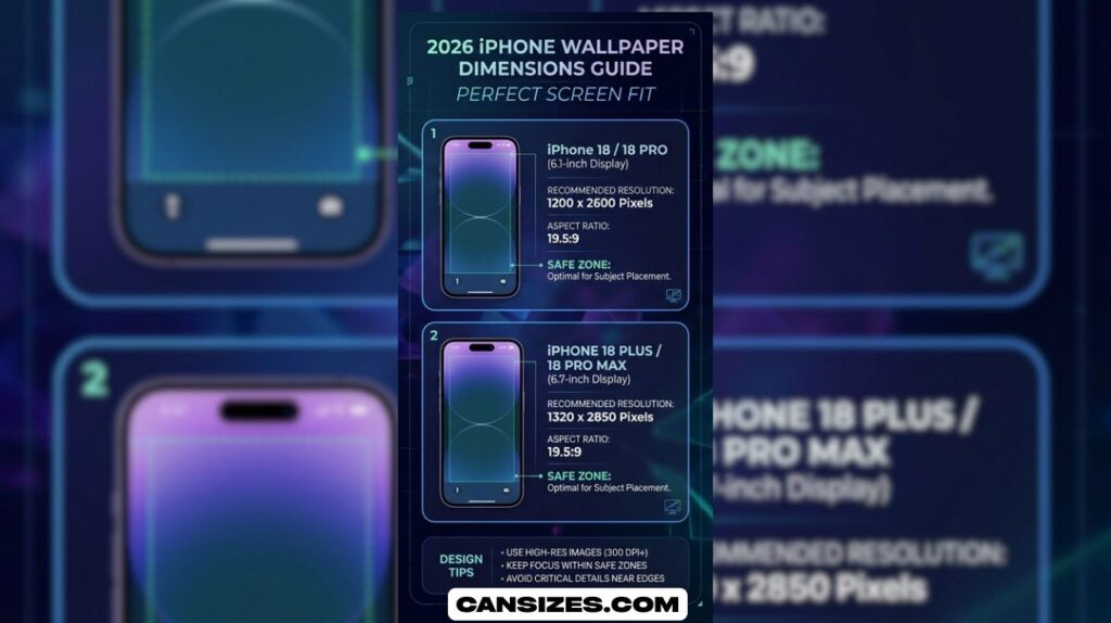 iPhone Wallpaper Dimensions