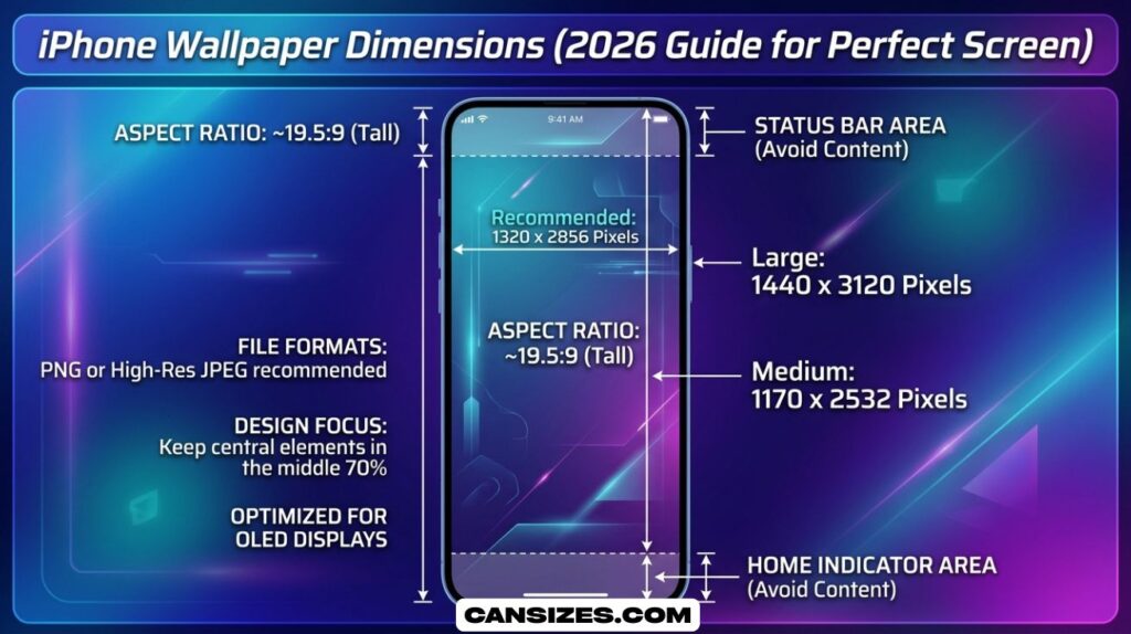 iPhone Wallpaper Dimensions
