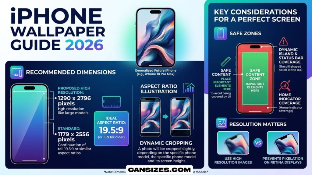 iPhone Wallpaper Dimensions