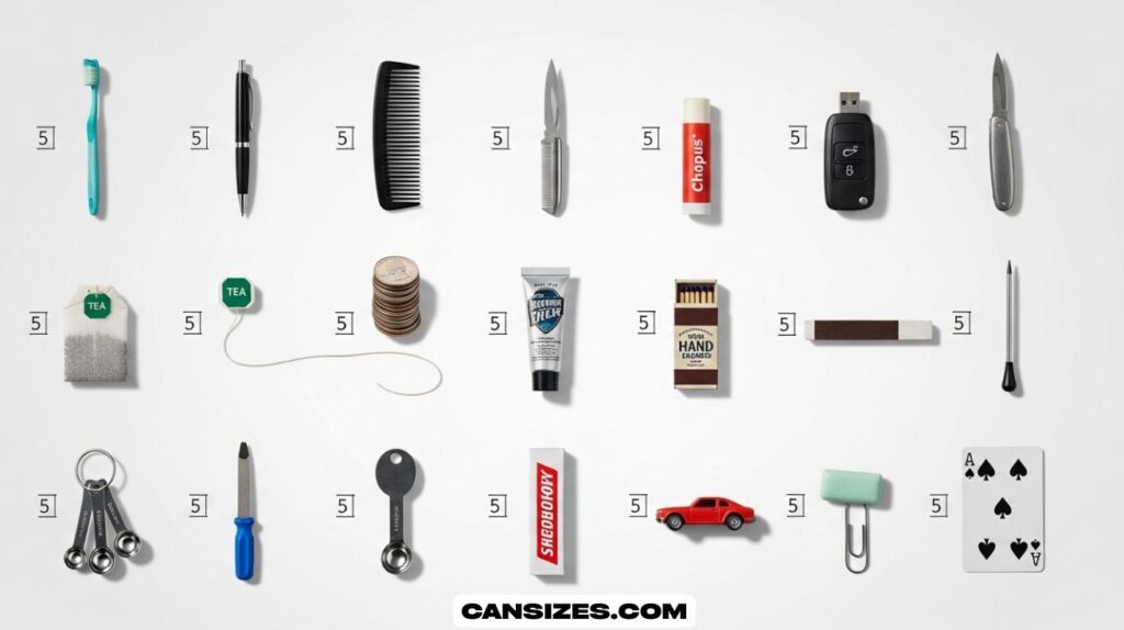 Measuring 5 Inches Long
